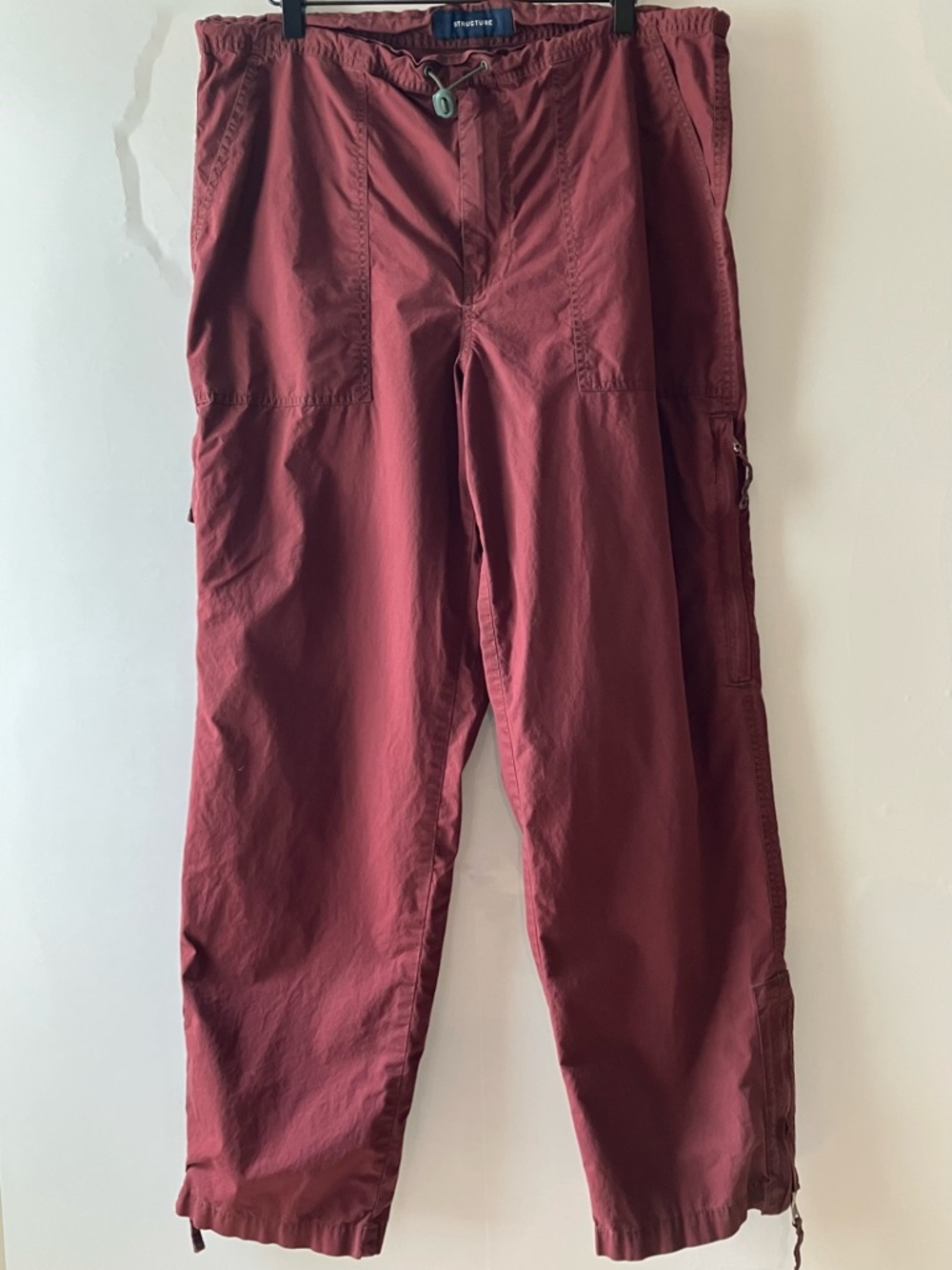 STRUCTURE Vintage Y2K Maritrooper Drawcord Pants